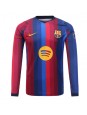 Muži Futbalové oblečenie Barcelona 2026-27 Dlhy Rukáv - Domáci Muži Futbalové oblečenie Barcelona 2026-27 Dlhy Rukáv - Domáci
